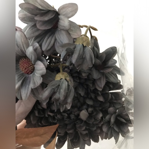 Hand Crafted Fall Custom 2 Swags Leaves & Pomegranate Custom Order In Progress - Picture 3 of 7